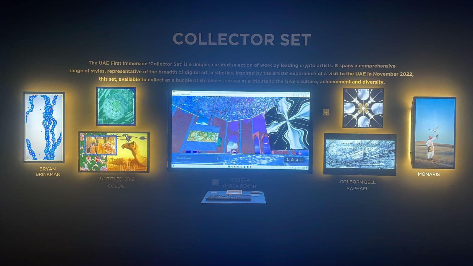 Blossom at Art Dubai Digital release exhibition