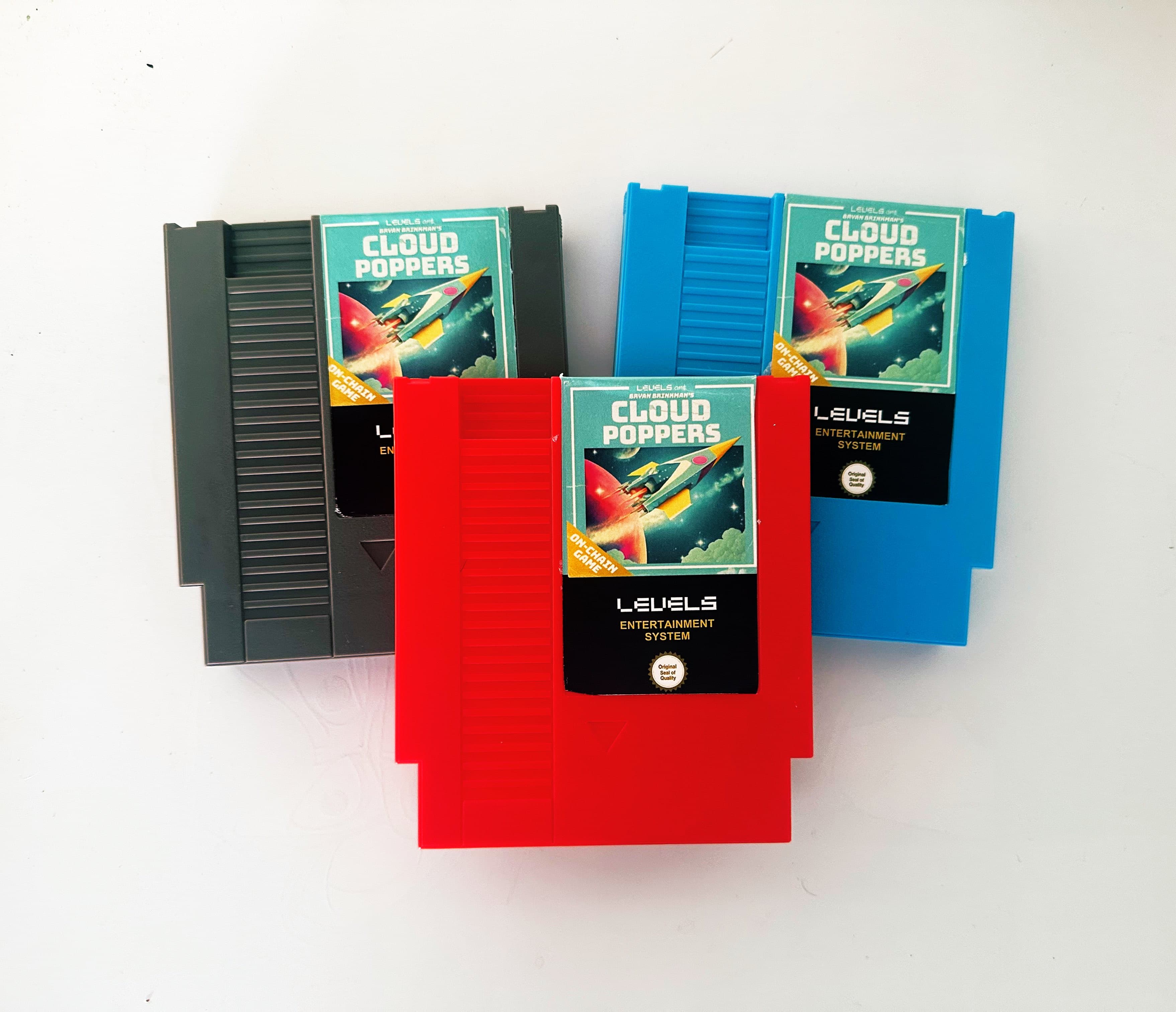 NES Cartridges as prizes at ETH Denver 2023